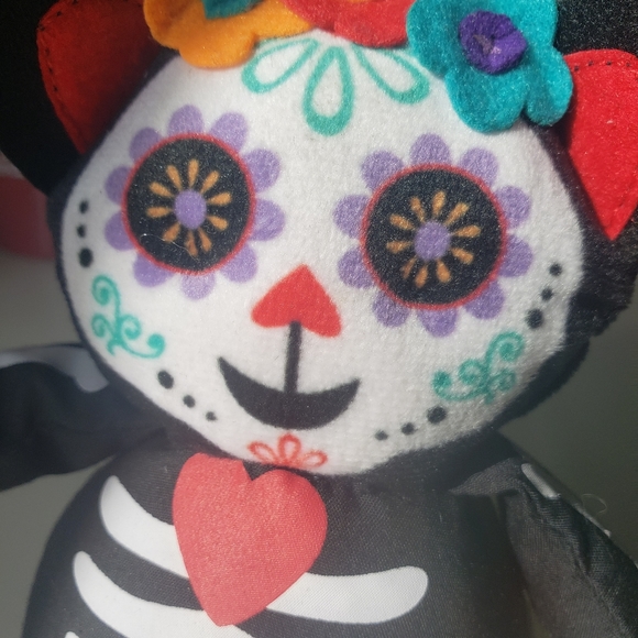 COPY - Sugar skull toy cat plush - Picture 6 of 6